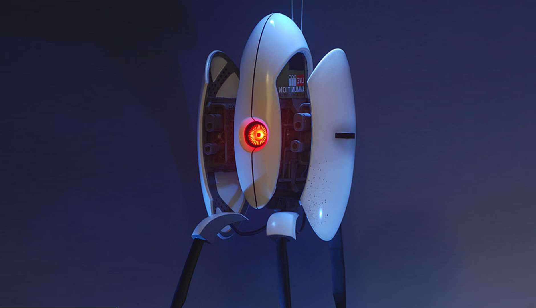 Portal 2 игрушки турель фото 7