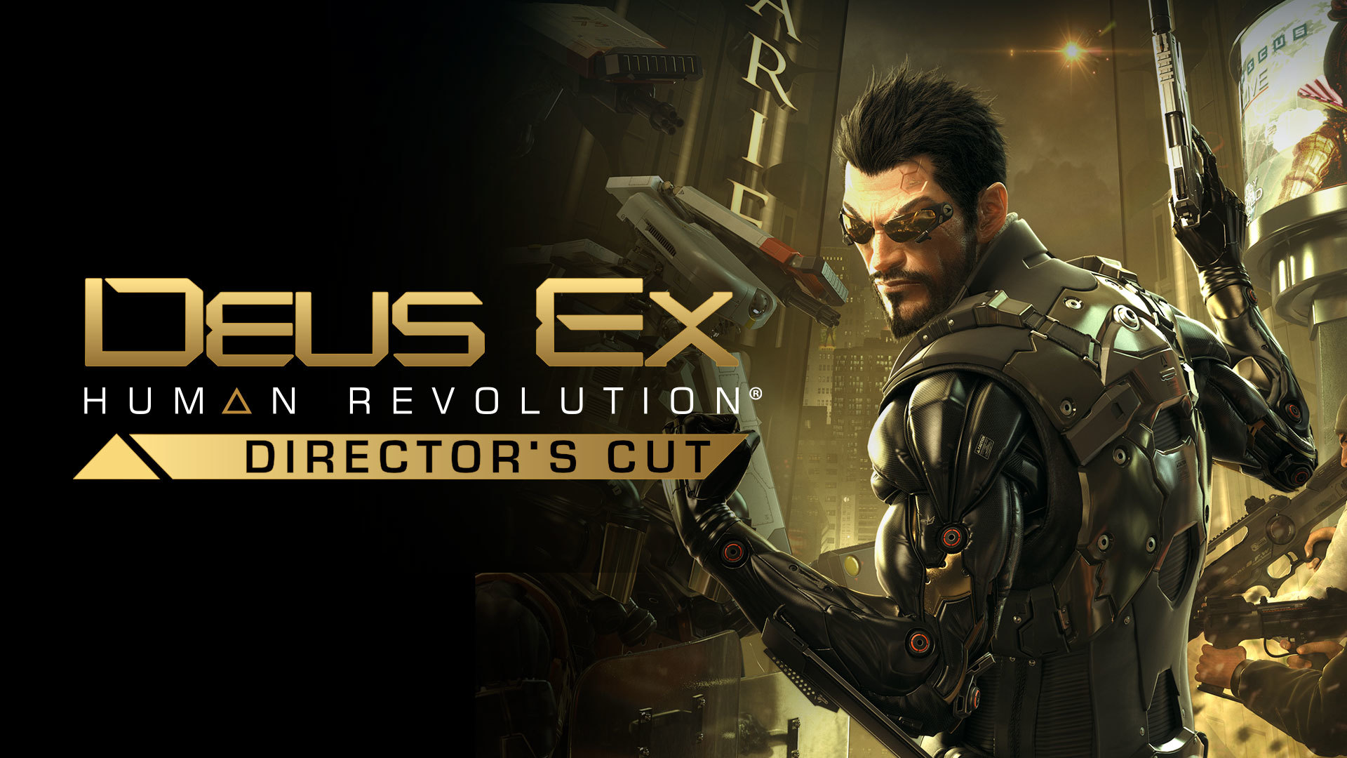 Русский deus ex. Deus ex Human Revolution Director s Cut. Deus ex Human Revolution обложка. Deus ex Human Revolution Постер. Деус экс хуман революшен геймплей.