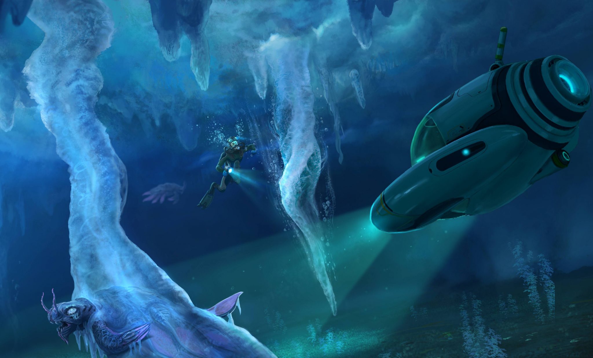 Картинки subnautica below zero